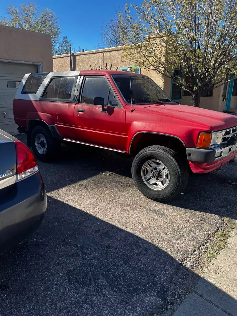 1985 Toyota 4Runner SUV Red 1985 Toyota 4Runner