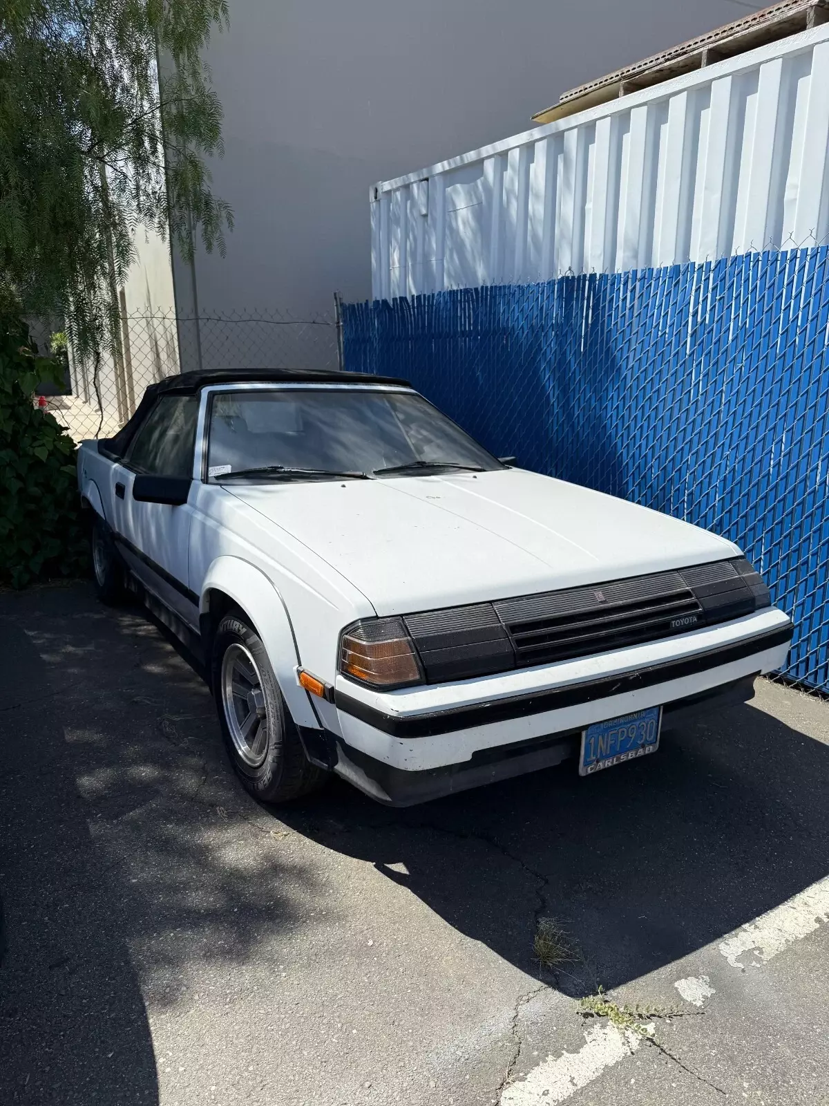 1985 TOYOTA CELICA GT-S CONVERTIBLE SOLID DOES NOT RUN NEEDS RESTORATION 1985 Toyota Celica