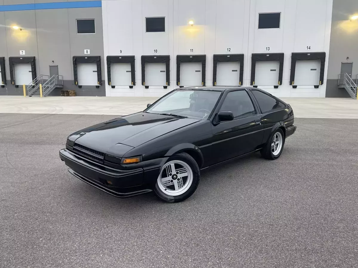 1985 Toyota Corolla Black SPORT GT-S 1985 Toyota Corolla SPORT GT-S