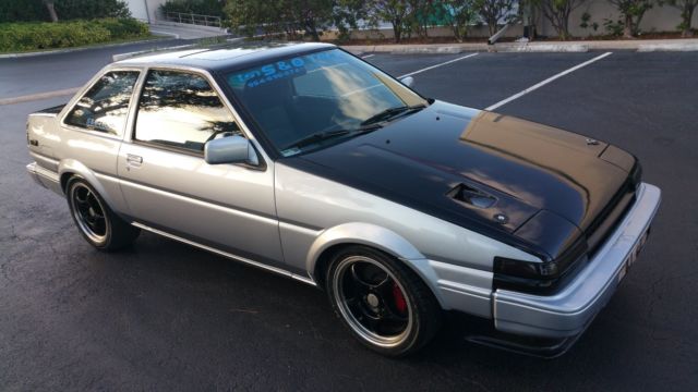1985 Toyota corolla gts ae86 1jzgte single turbo 5speed manual , supra 1985 Other Makes G80
