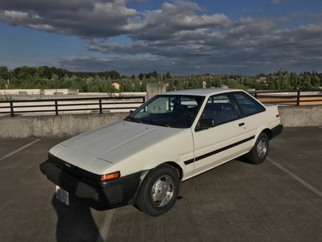 1985 toyota corolla sr5 AE86 1985 Toyota Corolla sr5