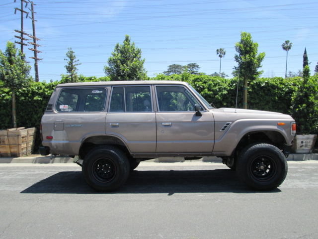 1985 toyota land cruiser, ca original paint solid 5 day auction NR 1985 Toyota Land Cruiser