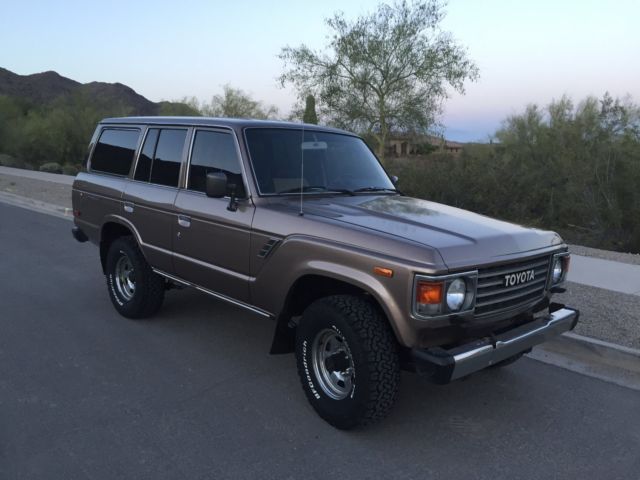 1985 Toyota Land Cruiser FJ60 Low 128K Miles No Rust Xlint Condition 1985 Toyota Land Cruiser
