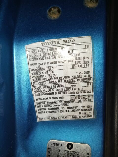 1985 Toyota MR2 - photo 7