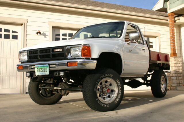 1985 Toyota SR5 4x4 Pickup Truck with Custom Steel Flatbed 1985 Toyota Other