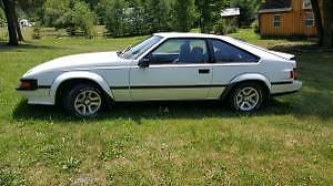 1985 Toyota Supra, Sports Car, Hatch back, White with Black trim 1985 Toyota Supra