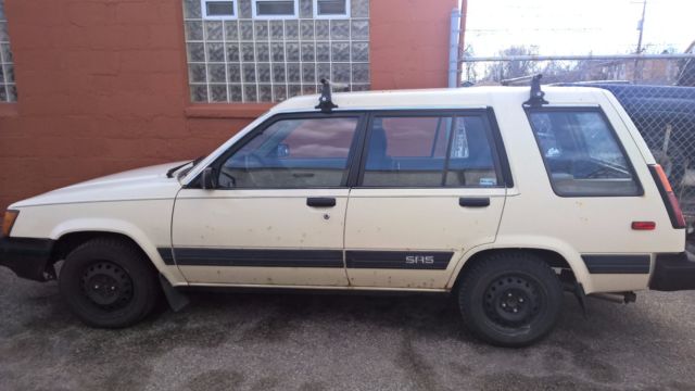 1985 Toyota Tercel 4WD SR5 wagon - 6 spd 4 cyl - 4x4 1985 Toyota Tercel SR5