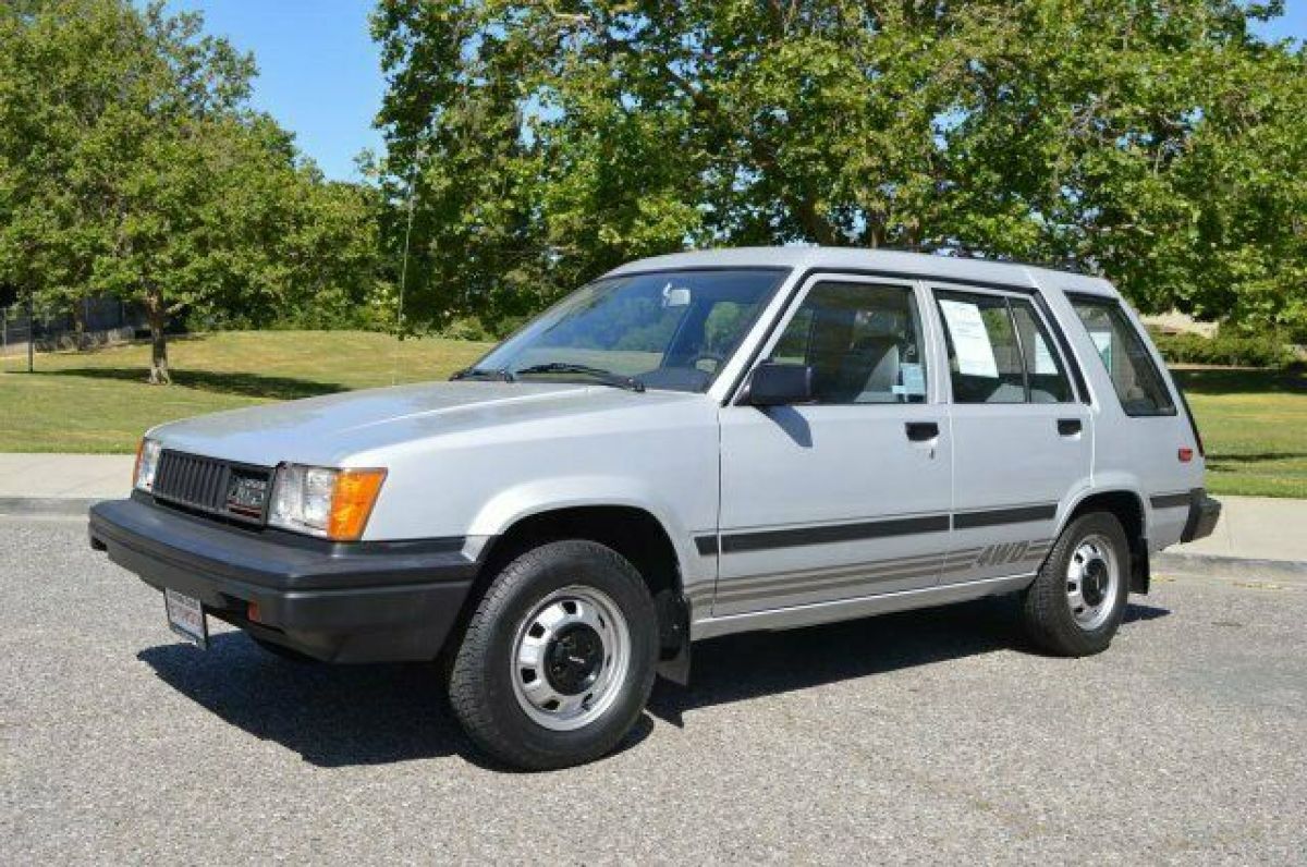 1985 Toyota Tercel Rare All Trac 4WD Low Low Miles Showroom Condi Grey 72,000 1985 Toyota Tercel