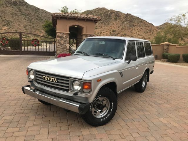 1985 Toytoa Land Cruiser FJ60 163K Miles No Rust Xlint Cond Lightly Restored 1985 Toyota Land Cruiser