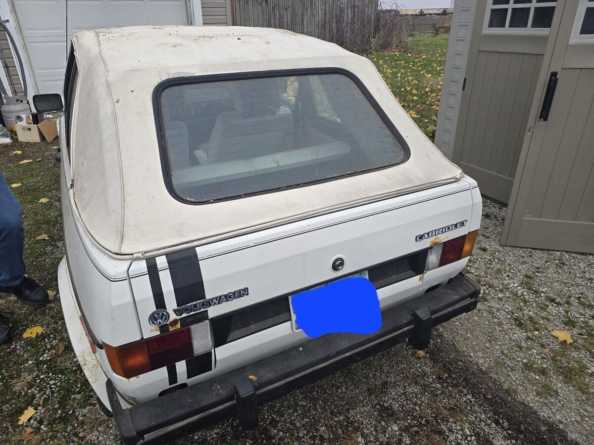 1985 Volkswagen Cabrio CABRIOLET DLX - photo 3