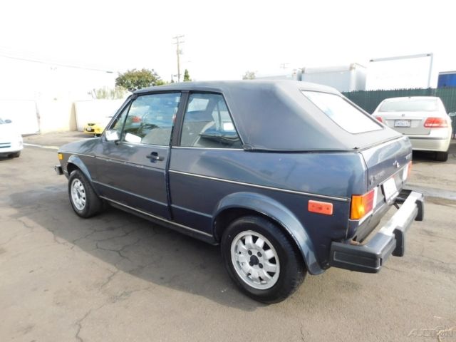 1985 Volkswagen Cabrio Base Hatchback 2-Door - photo 3