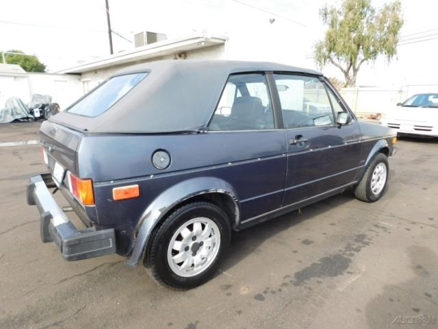 1985 Volkswagen Cabrio Base Hatchback 2-Door - photo 5