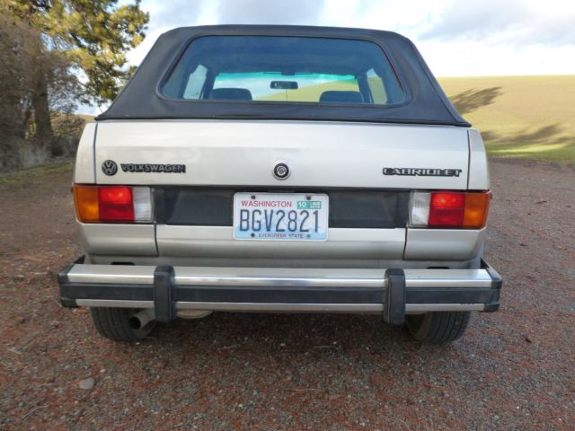 1985 Volkswagen Cabrio Wolfsburg Edition - photo 6