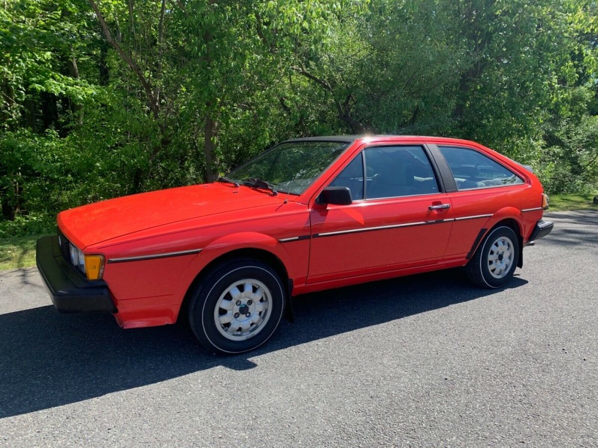 1985 Volkswagen Scirocco 5 Speed Manual 1.8L Engine Low Miles No Reserve 1985 Volkswagen Scirocco