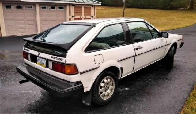 1985 Volkswagen Sirocco 1984 Volkswagen Scirocco