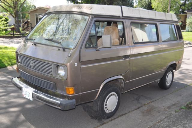 1985 Volkswagon Westfalia Weekender Wolfsburg edition 1985 Volkswagen Bus/Vanagon