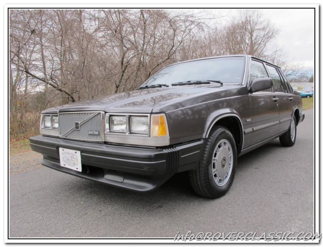 1985 VOLVO 744 GLE Tdi 89,161 Miles ONE OWNER, TURBO DIESEL, SERVICE RECORDS 1985 Volvo 740 744 DIESEL