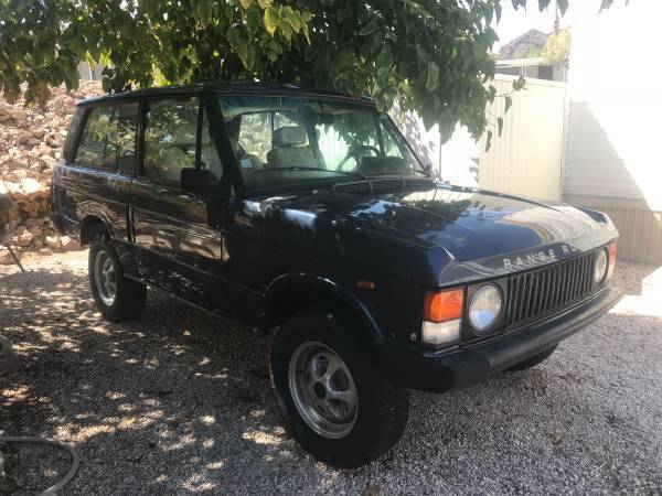 1986 2 Door Range Rover Classic LHD Turbo Diesel 1986 Land Rover Range Rover