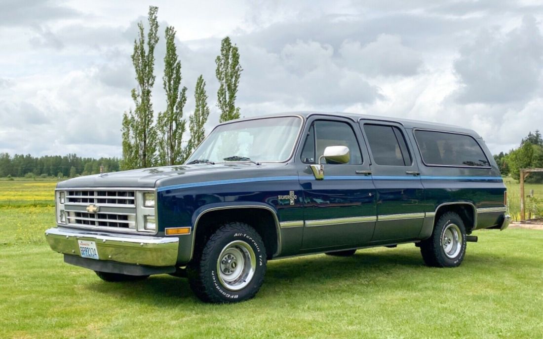 1986 2WD Chevy Suburban! Hard to Find in This Condition!!! 1986 Chevrolet Suburban