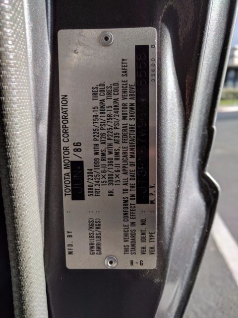 1986 Toyota 4Runner SR5 TURBO - photo 6