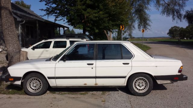 1986 524 Turbo Diesel BMW 1986 BMW 5-Series