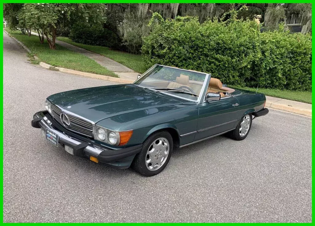 1986 560 SL 2dr Convertible Used 5.6L V8 16V Convertible 1986 Mercedes-Benz 500-Series 560 SL 2dr Convertible
