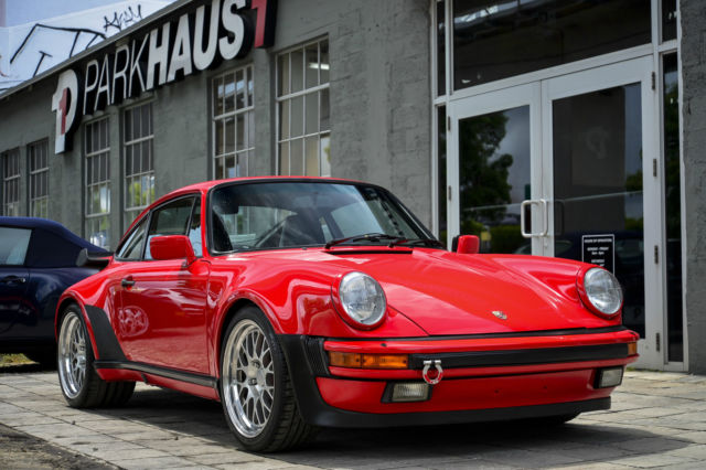 1986 911 Turbo 930 Aircooled Andial Fikse K27 Big Red Brembo Bilstein Momo PH1 1986 Porsche 911 Carrera