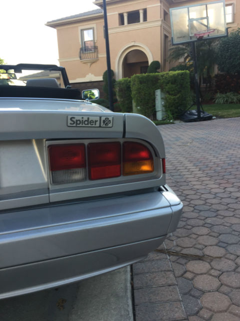 1986 Alfa Romeo Spider QUADRIFOGLIO CONVERTABLE - photo 10