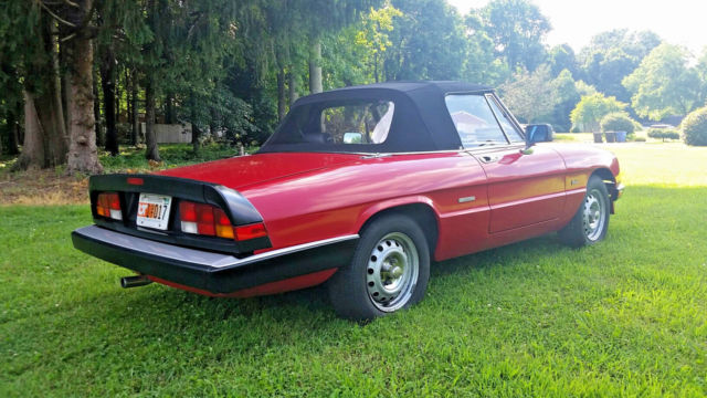 1986 Alfa Romeo Spider Graduate - photo 5