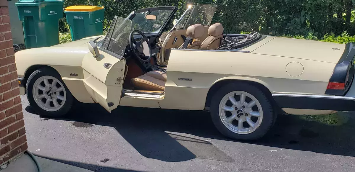 1986 alfa romeo spider graduate 2.0l 1987 Alfa Romeo Spider