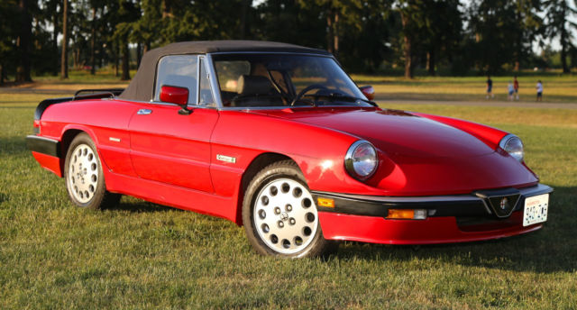 1986 Alfa Romeo Spider Alfa Romeo Quadrifoglio 24,000 original miles - photo 5