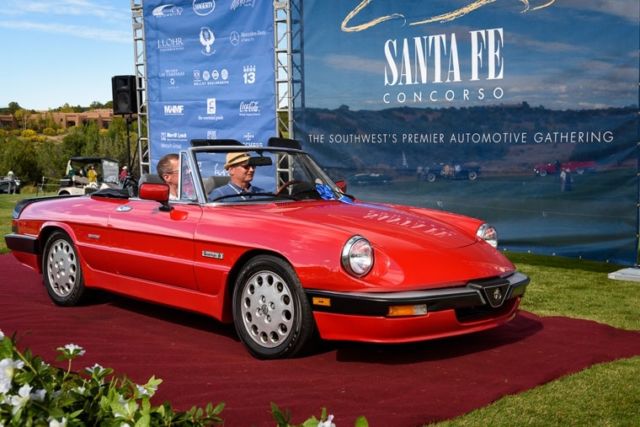 1986 Alfa Romeo Spider Quadrifoglio, award-winning, red and beautiful! 1986 Alfa Romeo Spider Quadrifoglio