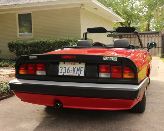 1986 Alfa Romeo Spider Quadrifoglio - photo 11