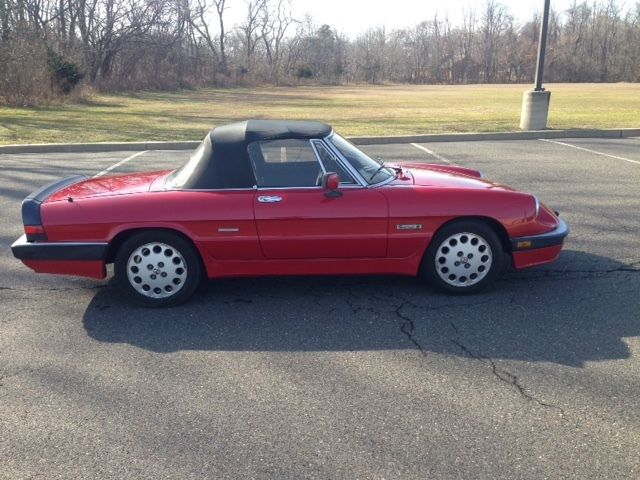 1986 Alfa Romeo Spider Quadrifoglio-No Reserve-Rare Find 1986 Alfa Romeo Spider Quadrifoglio