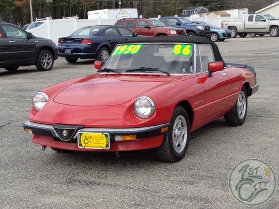 1986 Alfa Romeo Spider