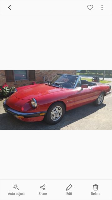 1986 Alfa Romeo Spider - photo 2