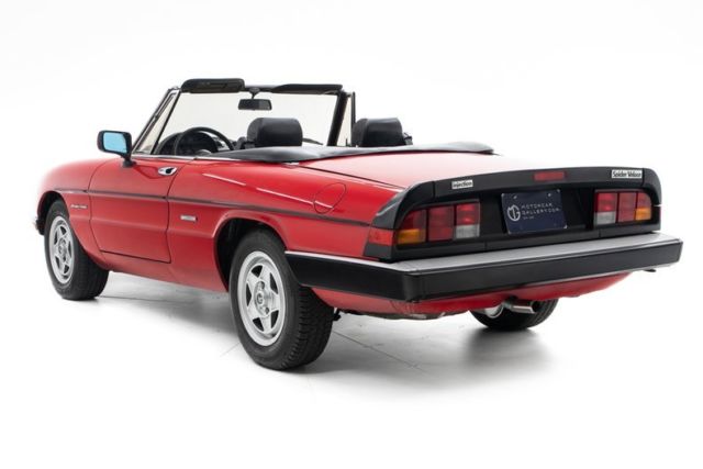 1986 Alfa Romeo Spider 2dr Convertible Veloce - photo 9