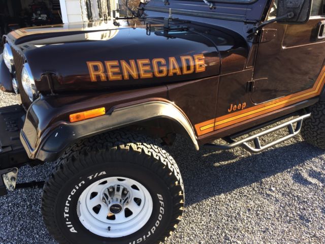 1986 Jeep CJ Renegade - photo 8