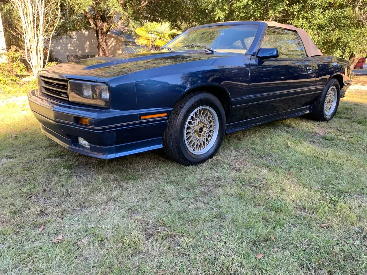 1986 ASC Mclaren Convertible, Super Low Miles 1986 Mercury Capri