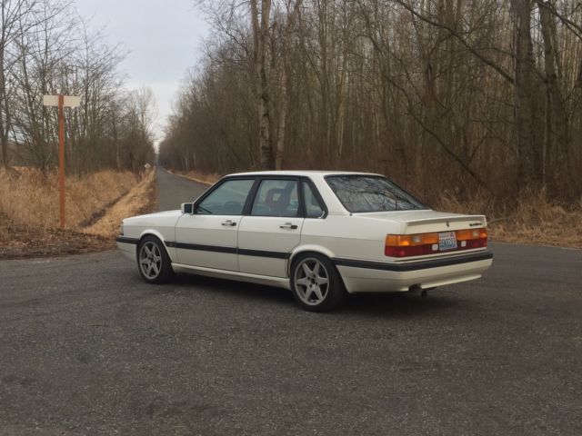 1986 Audi 4000 Quattro Commemorative Edition 20V Turbo 1986 Audi Other CS
