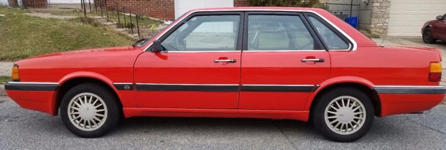1986 Audi 4000 S 1986 Audi 4000 S