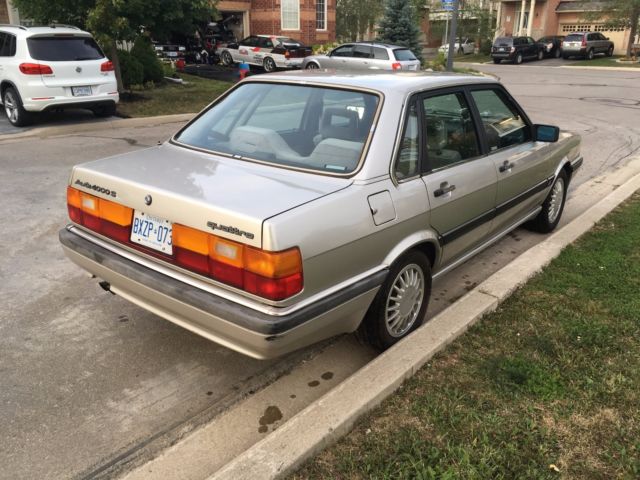 1986 Audi 4000 Quattro S - photo 4