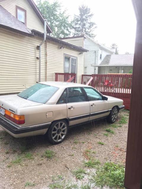 1986 Audi 5000 Turbo Quattro Manual 10v many new parts mc1 1986 Audi 5000 Quattro CS Turbo