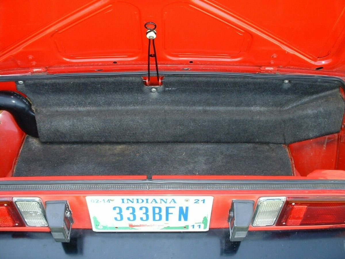1986 Fiat X-1/9 - photo 11