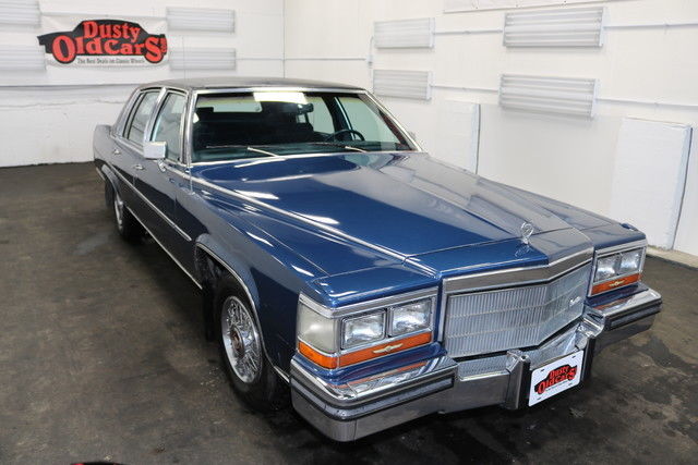 1986 Blue Runs Drives Body Int VGood 307V8 4 spd auto! 1986 Cadillac Fleetwood Runs Drives Body Int VGood 307V8 4 spd auto