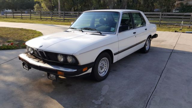 1986 BMW 524td Diesel E28! RARE! Daily Driver! Must See! All Original! Rust Free 1986 BMW 5-Series