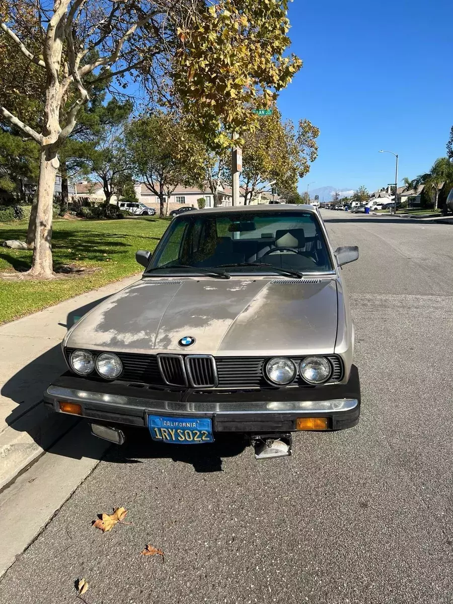 1986 BMW 528e Sedan Brown E AUTOMATIC 1986 BMW 5-Series E AUTOMATIC