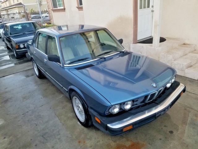 1986 BMW 5-Series