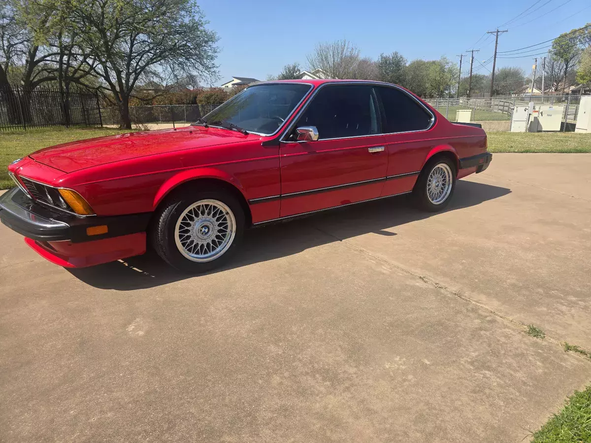 1986 BMW 6-Series 1986 BMW 635CSI /5 SPEED MANUAL 1986 BMW 6-Series
