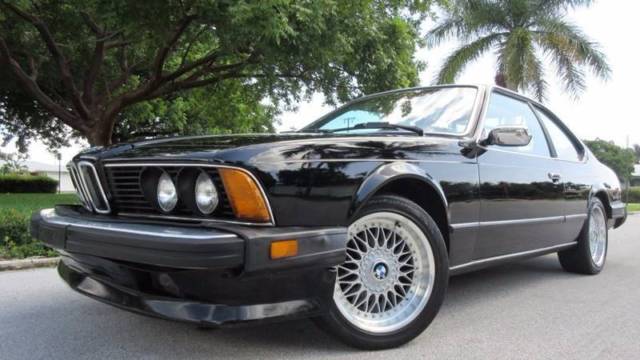 1986 BMW 6-Series 633CSi 2dr 635CSi Coupe